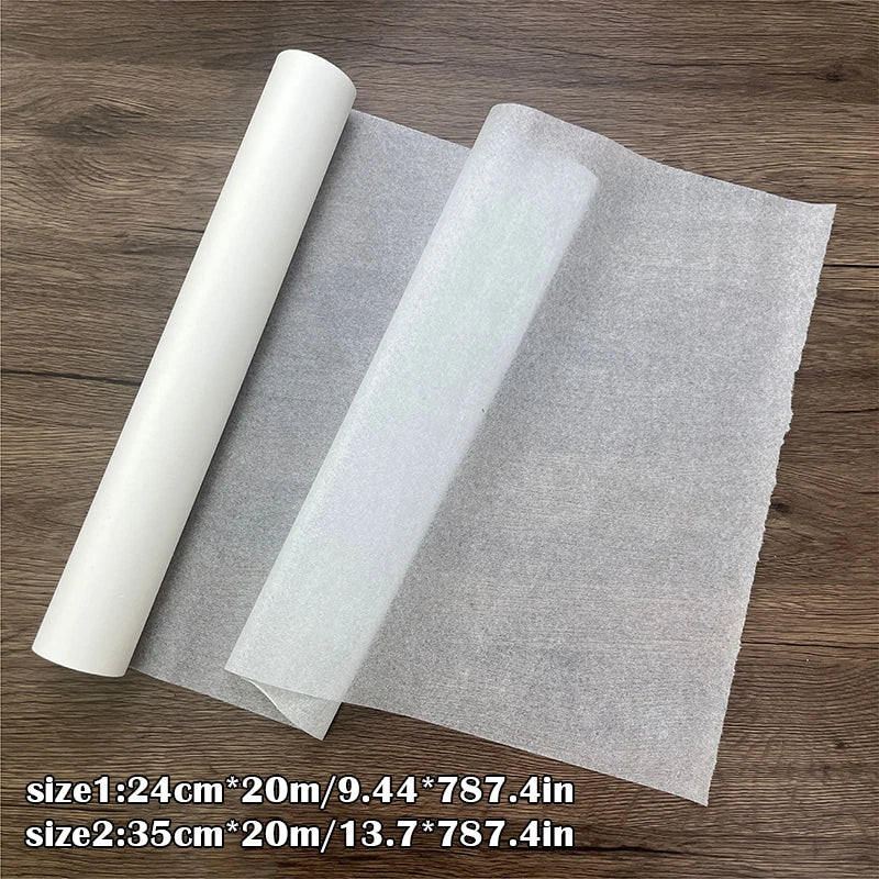 20M Chinese Calligraphy Paper Ultrathin Xuan Rice Paper - Sumi Ink Painting, Calligraphy Copying Exercise Writing Accessories