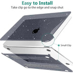 Glitter laptop Cover For 2026 Macbook Air 13.6 Case MacBook Air 15 M4 Chip Case MacBook Pro 14 Pro 16 M5 M3 M2 M1 Pro 13 Case