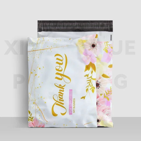 100PCS Poly Mailer Adhesive Envelope Printing Bag DIY Clothes T-shirt Pantihose Skirt Underwear Bra Shipping Packaging Pouches