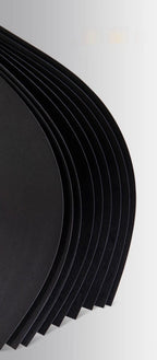 20-100 Sheets Black Paper for Drawing Diy Crafts Decorative Packaging 180/230/300gsm/m² Thickened Paper Cardboard Sketch Pad