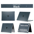 Glitter Laptop Case For Macbook 15 A1707 A2941 A2141 Laptop Case For Apple Macbook Case Bag For Air 13 A2681 A2337 A1466 A2338