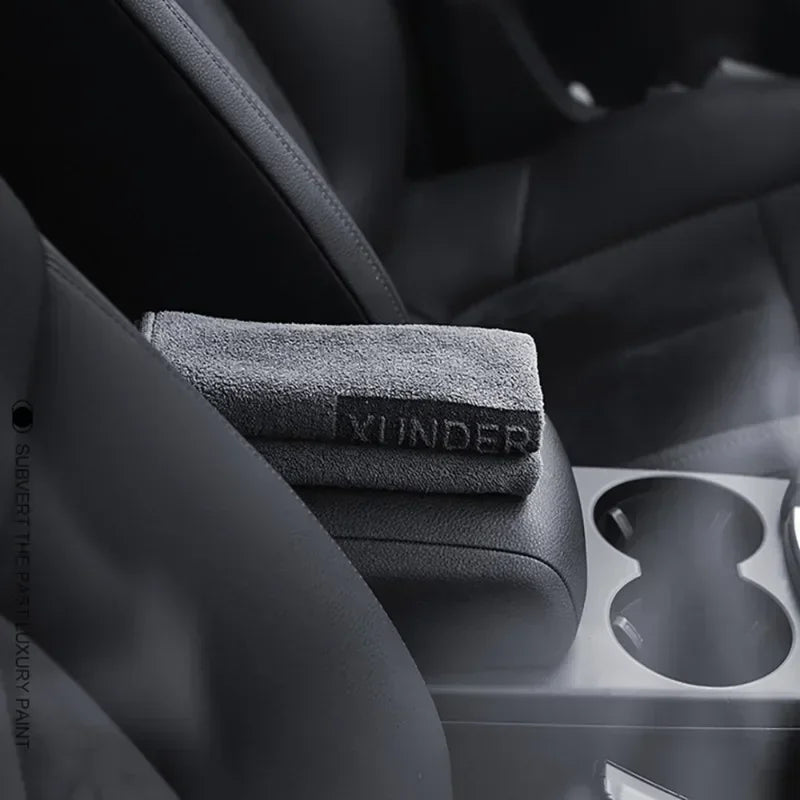 6/1PC High-end Microfiber Car Washing Towel Auto Cleaning Drying Cloth Hemming Car Care Detailing Cloth Water Absorption Car Rag