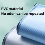 10pcs, A3 Mesh Zipper File Bag,5 colors, waterproof plastic file Bag for organizing school and office supplies, cosmetics, trave