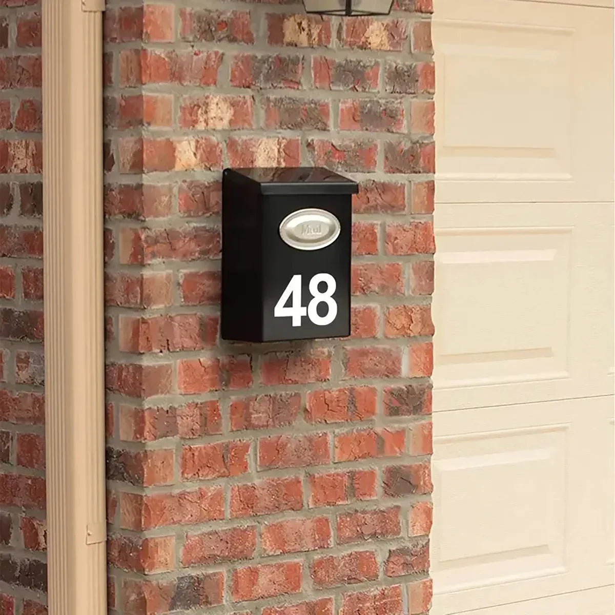 Reflective Digital stickers mailbox stickers and Reflective digital labels to mark house numbers and home office address numbers