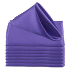 30pcs Satin Square 30cm Napkins Handkerchief Table Dinner Napkin For Wedding Party Decoration Birthday Christmas Cloth Tea Towel