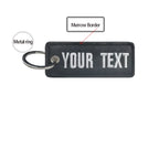 Personalized Name Customization Embroidery Patches, Car, Motorcycle, Backpack, Door Lock, Key-Chain Tag