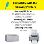 Compatible Toner Cartridge Samsung D101S MLT_D101S ML2160 2162 2160W 2165W 2167 2168W SCX3400F 3400FW 3405 3405FW 3407 SF760P