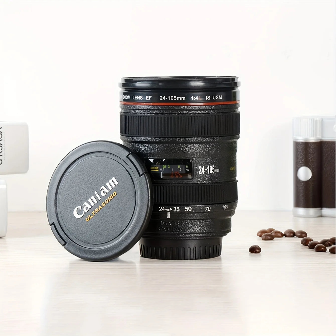 1pc-Camera lens coffee cup, fun photography lens cup, great gift for photographers, household items, friends