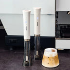 Coffee Milk Frother Portable Electric Milk Frothers Kitchen Miniature Milks Foam Machine Decoration Mixer Blender Coffeeware