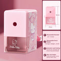 Sanrio Pencil Sharpener Fast Sharpening Easy to Use for Kids Students School Office Stationery Cute Anime Merch Kawaii Gift