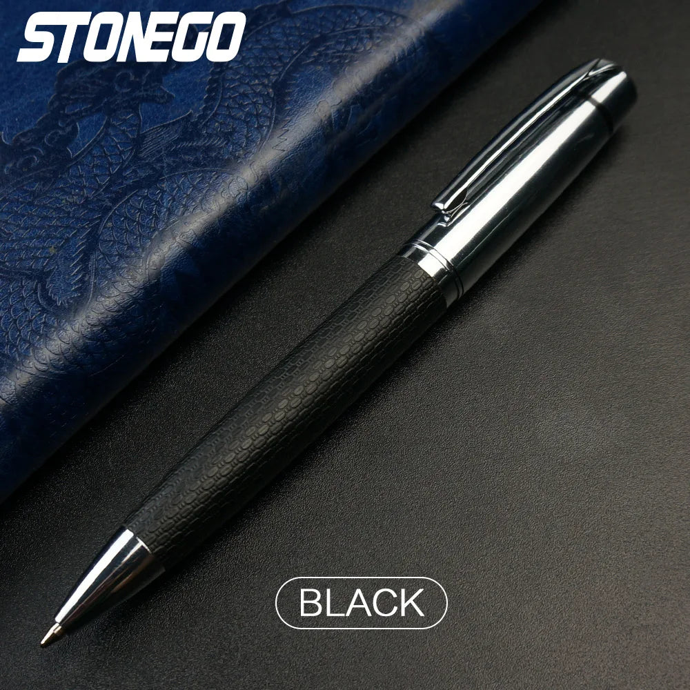 STONEGOP remium Ballpoint Pen Retractable Lacquer Rollerball Pen Smooth Writing Roller Ball Pen Elegant Executive Signature Pen