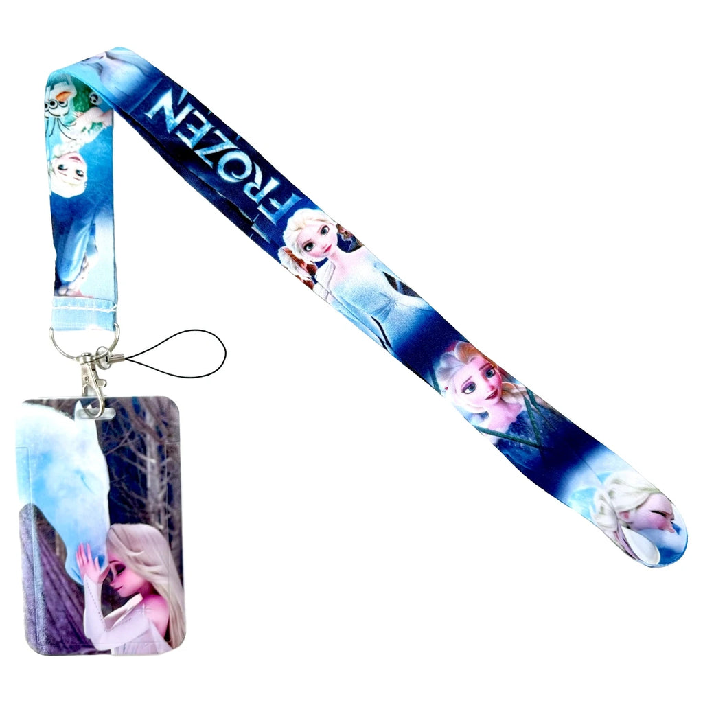 Anime Strap Lanyard for Keys Keychain Badge Holder ID Credit Card Pass Hang Rope Lariat Mobile Phone Charm Accessories