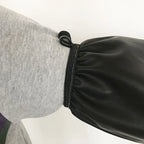 Acid and alkali resistant black lengthened anti-corrosion waterproof industrial latex thickened rubber gloves
