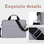 Laptop Bag Women 2025 13.3 14.1 15.6 17 Inch Office Notebook Sleeve Case Travel Computer Handbag Elegant Fashion Luxury