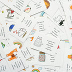 Mr Paper, 90 Inspirational Affirmation Cards Student Stationery Supplies kawaii stationery cardstock paper affirmation cards