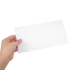 50Pcs White Self Seal Envelopes Letter Size Mailing Envelopes Peel and Seal Document Security Office Business Mailers Packaging