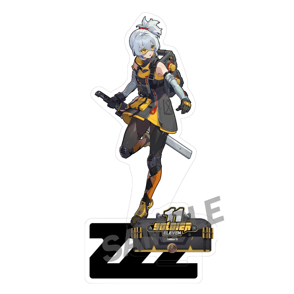 Game Zenless Zone Zero Ye Shun­guang Dialyn Hoshimi Miyabi Anime Acrylic Stand Model Plate Keychain Desk Decor Collection gift
