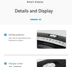 6 Sheets/time 10L Desktop Small Paper Shredder Office Household Electric Mini Shredder Filler Strip 6mm Strip Paper Cutter
