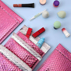 30Pcs/Lot Holographic Bubble Mailers Mailing Envelope Waterproof Courier Bag Padded Bubble Envelopes Shipping Packaging