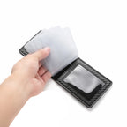 Men's credit card Card holder Carbon Fiber Men's Business Slim card holder