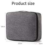 Home Document Storage Bag Large Capacity Household Certificate Passport Card Bag Folder Archive Organizing Storage Bag