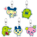 Acrylic GoGo Tamago Q Version Mobile Phone Chain Mametchi Kuchipatchi Mimitchi Gozarutchi Key Chain Cell Phone Pendant Gifts