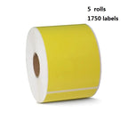 Premium quality 2.25" X 4" Custom Self-adhesive Thermal Shipping Labels 57 X 102 mm 350 Color labels per roll