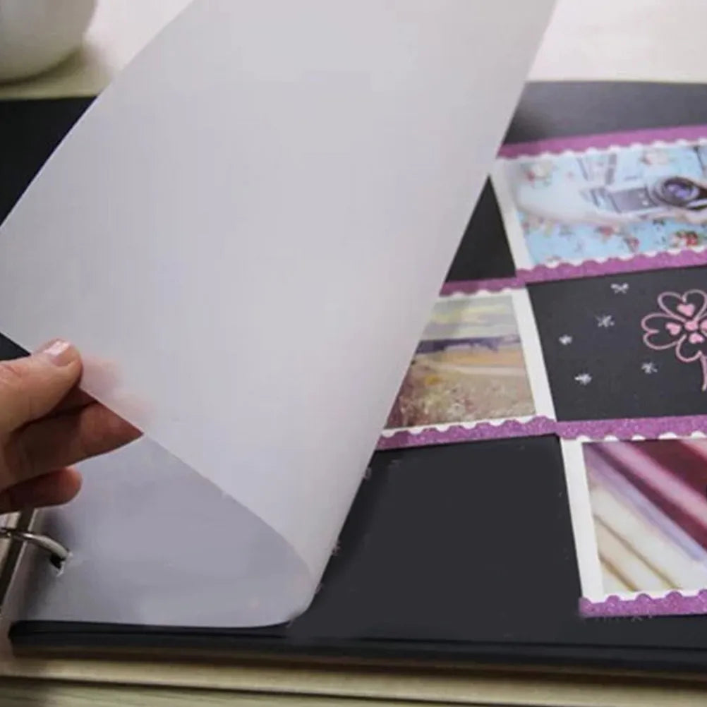 200Pcs Tracing Paper High Quality Transparent Copying Drawing Writing Paper for Calligraphy Scrapbooking Art Projects