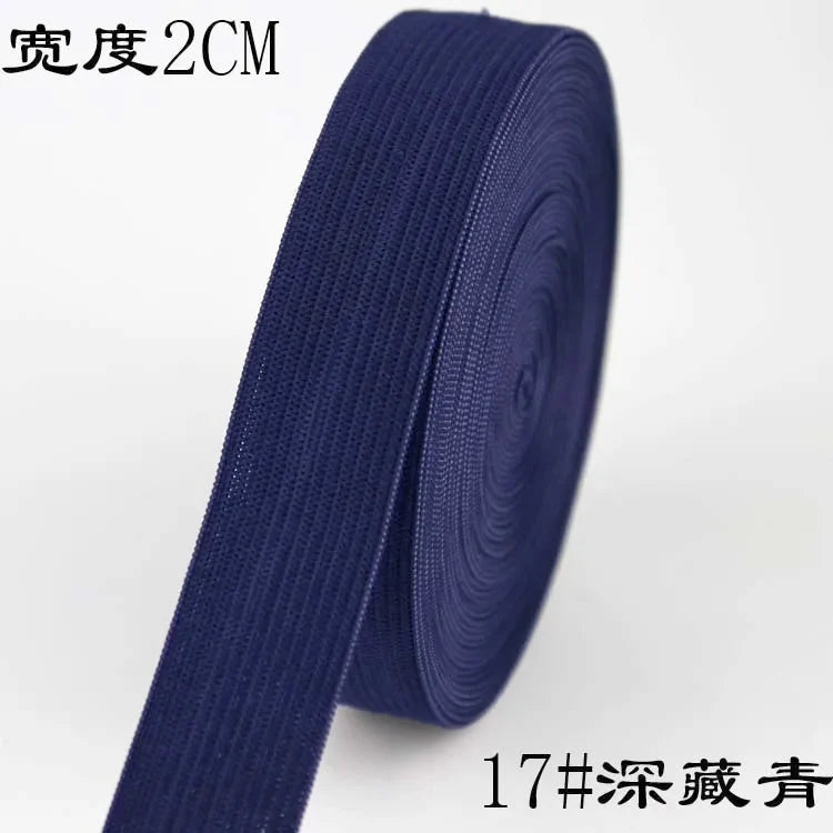 1/2/5Meters Color Elastic Band High Elasticity Rubber Band Sewing Craft For Home  Lace Decoration Clothing Accessories