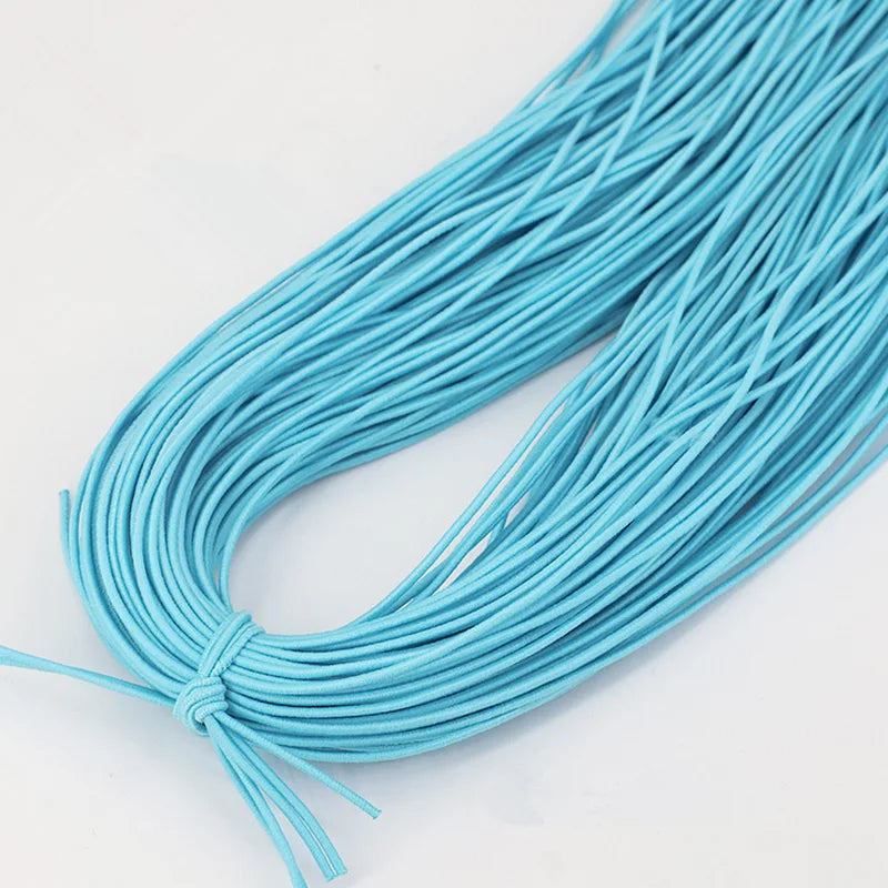 1.0/ 1.2/ 1.5/ 2.0/ 2.5mm Elastic Band Elastic Thread DIY Handmade Beaded Elastic Thread For Jewelry Making Bracelet&Necklace
