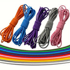 3 Yards 3mm Round Elastics Bungee Shock Cord Elastic Rope Rubber Band Strap String Cordon Shoelaces Sewing Accessories