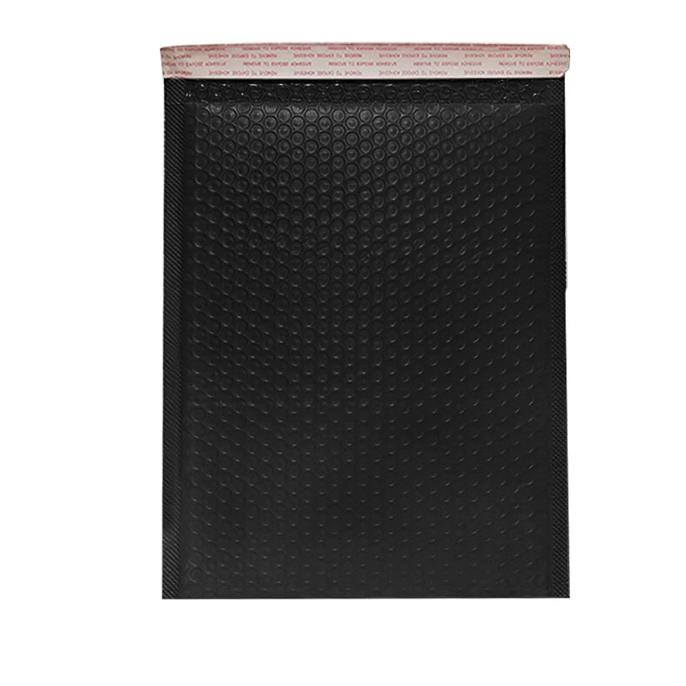 1/50Pcs Black Poly Bubble Mailers Padded Envelopes Self Seal Padded Envelopes Gift Bags Pink Packaging Envelope Bags for Book