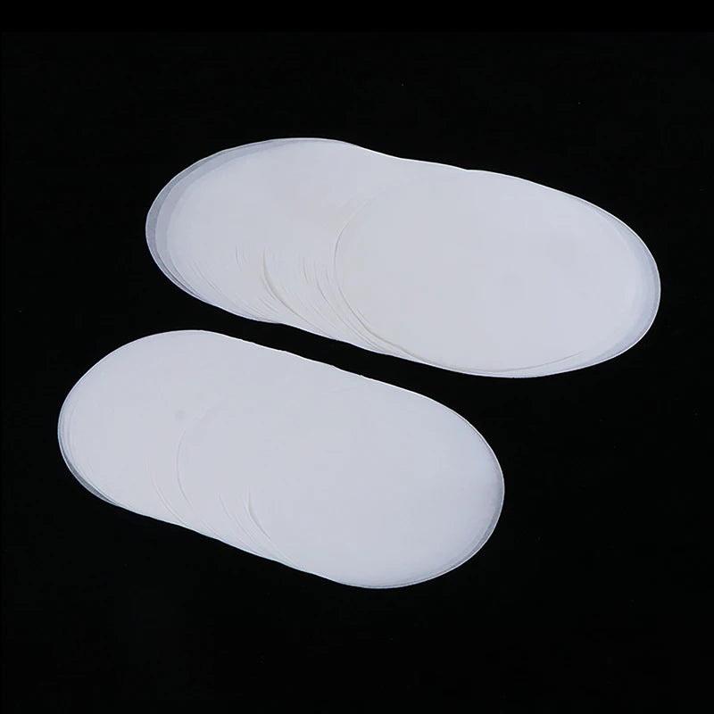 50pcs round Parchment Paper Baking Oiled Paper Air Deep-Fried Pot Paper Steamer Liners Barbecue Sheets Disposable