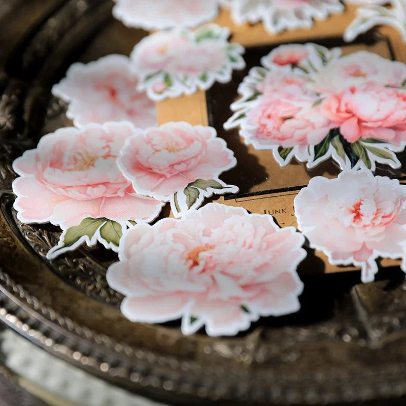 Vintage Mottled Clip Lady Hand Cardstock DIY Junk Journal Collage Flower Frame Door Craft Paper Thick Card Material Scrapbooking