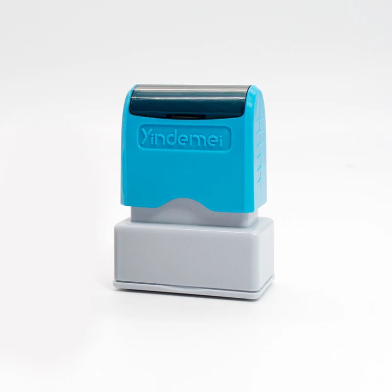 Custom Teacher Name Ink Stamp Signature Calligraphy Selfing-Inking Personalized Letter Stamp For School Student Child