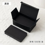 100Pcs/Box Colorful Blank Index Cards Thick Hard Cardstock DIY Handwriting Flash Cards  Study Memo Drawing Note Cards