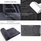 1/2/3/5 Car Cleaning Towels, Microfiber Car Towels, Vehicle Cleaning Cloths, Strong Water-Absorbing Car Glass Cleaning Towel Supplies