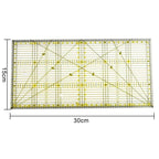 1/2pcs 15cm Quilting Patchwork Ruler Fabric Cloth Cutting Ruler Acrylic Sewing Rulers DIY Knitting Crafts Tailor Sewing Tools