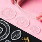 22pcs Spirograph Ruler Set Geometric Ruler Mathematical Roulette Drawing Tools Learning Painting Creative Educational Art Tool