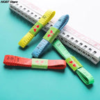 10 Pieces 1.5 Meter Soft Flat Mini Measuring Tape, Dual Scale Centimeter & Meter Flexible Portable Tape Ruler, Lightweight Handy