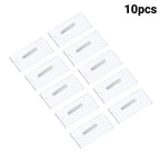 [TG835]10/20/30Pcs Name Tag Blank Name Badges Acrylic Name Tag Holders 70x30mm Insert Blank Acrylic Nameplate