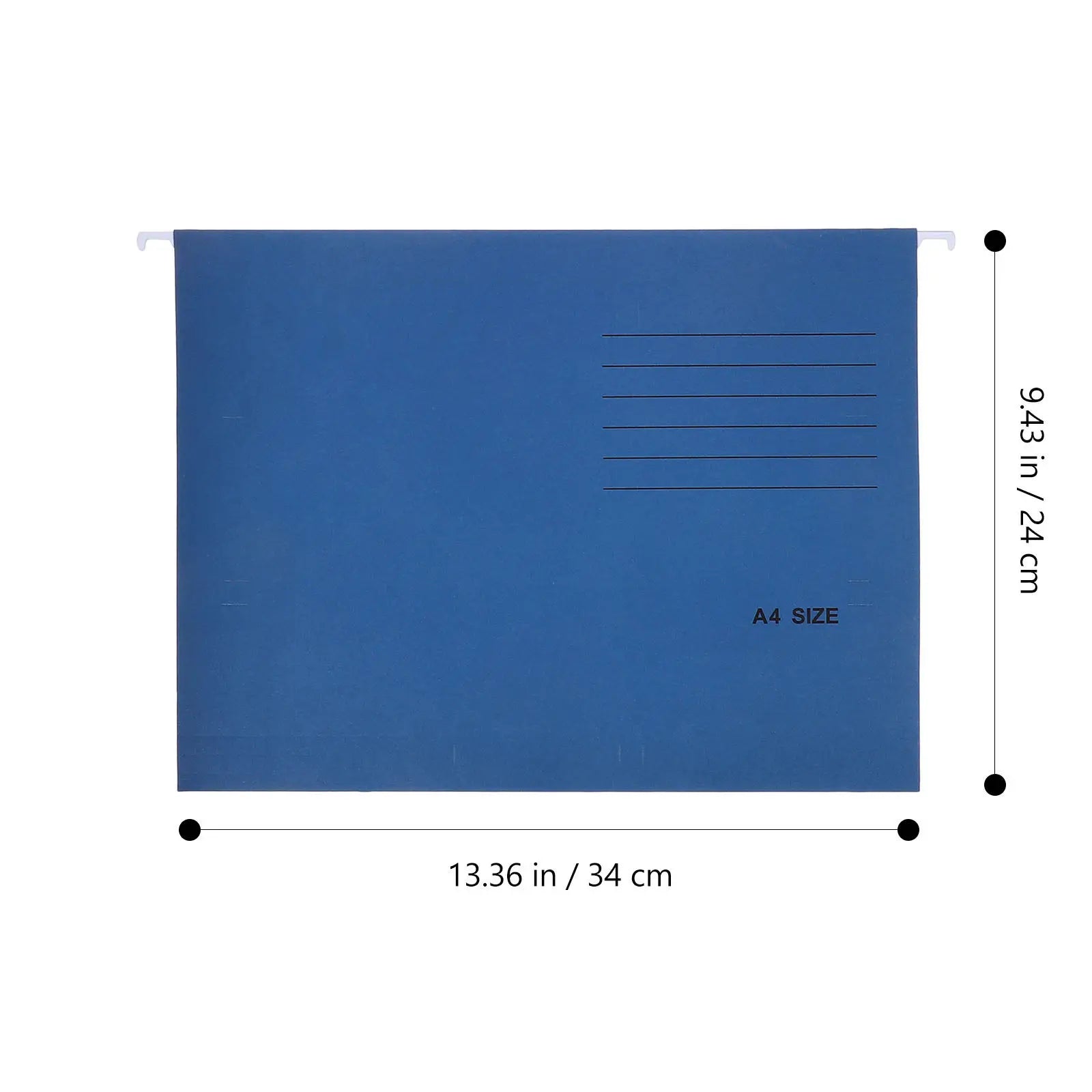 8Pcs Stylish Hanging File Folder Set Multi-Tier Portable File Organizer with Strong Deformation Resistance for Desk Tidying