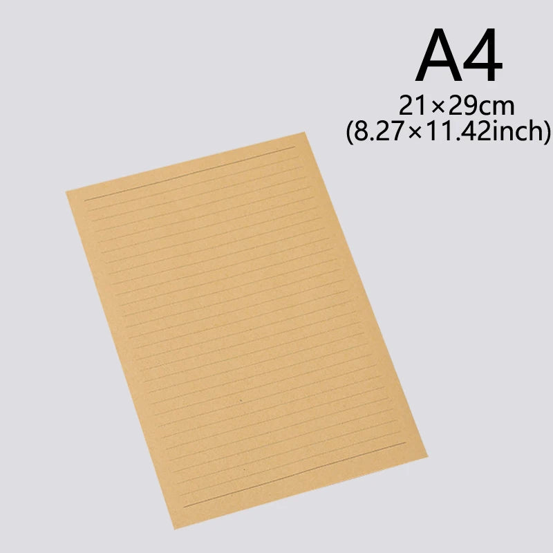 50 Sheets Letter Writing Papers Vintage Letter Papers Stationary Set Lined for Invitations Greeting Letter