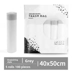 Drawstring Trash Bags Kitchen Waste Disposable Garbage Can Liners Strong Home Office Assorted Sizes Clear