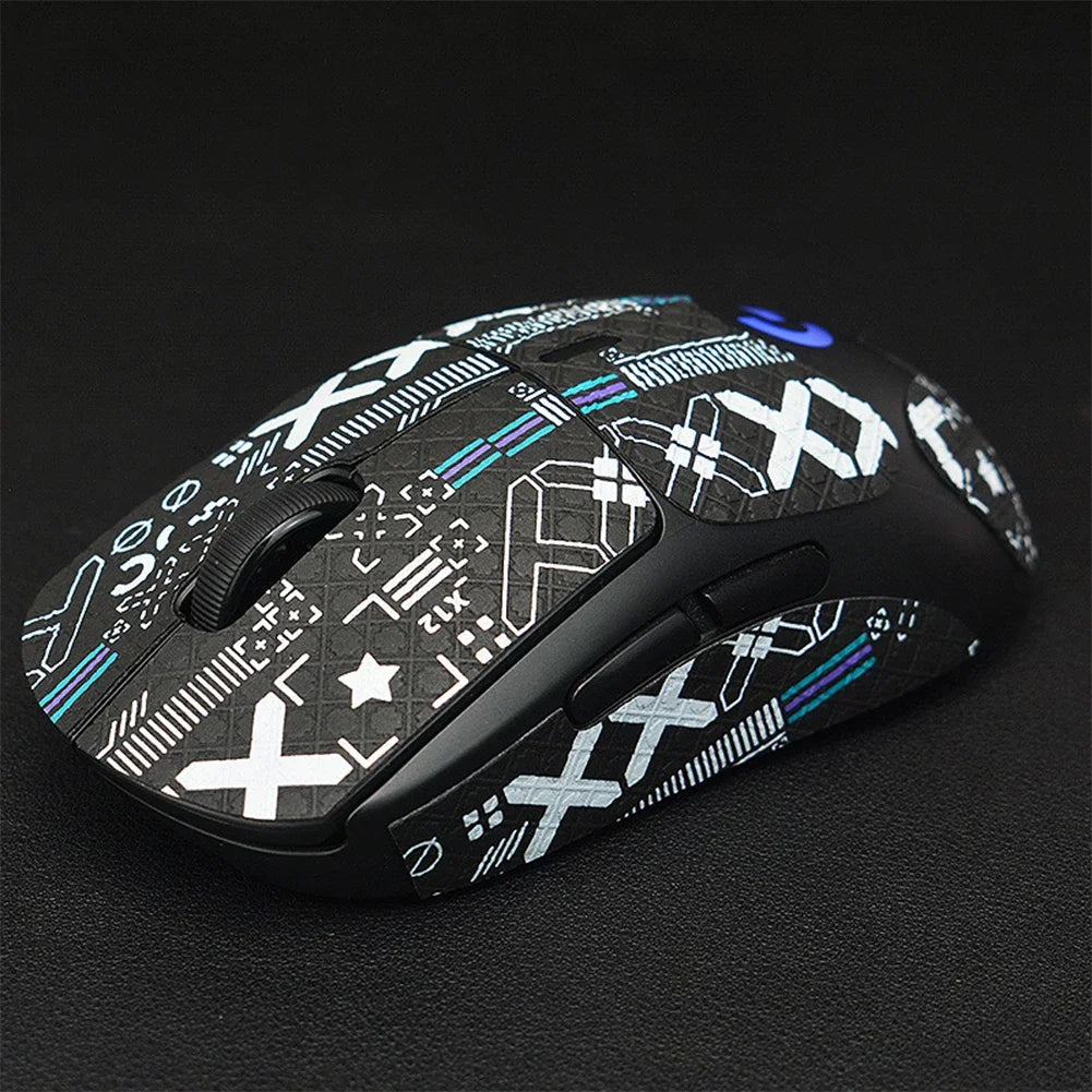 For Logitech G Pro X Superlight GPW Wireless No Mouse DIY Handmade Mouse Grip Tape Skate Sticker Non Slip Lizard Skin Suck Sweat