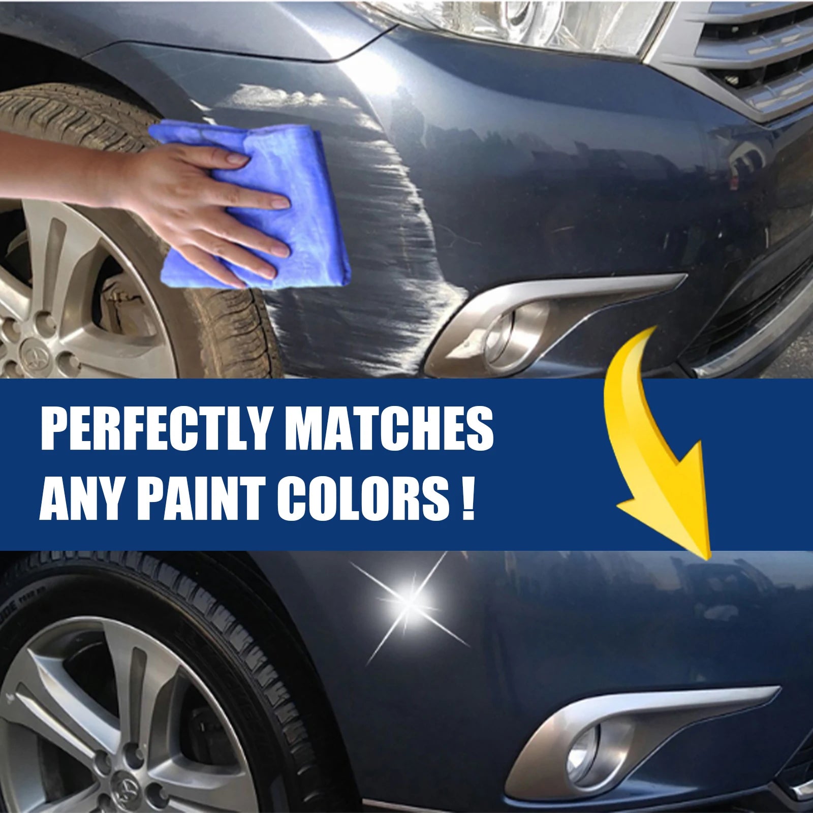 Car Scratch Spray Car Paint Scratch Refurbishment Polishing Touch Up Paint Cleaning Care Spray