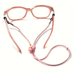 Cute cartoon Glasses Rope, Adjustable Elastic anti Slip Rope Chain, Can Be Given as a Gift, anti Loss Fixed Glasses Accessories