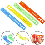 30CM Flexible Ruler Foldable PP Material Eco Friendly Safe for Students Math Drawing Crafts Measurement School Office Supplies