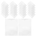 24Pcs Hanging File Folder Clear Document Bag Plastic File Holder Paper Storage Organizer Portable Office Use Paper Holder