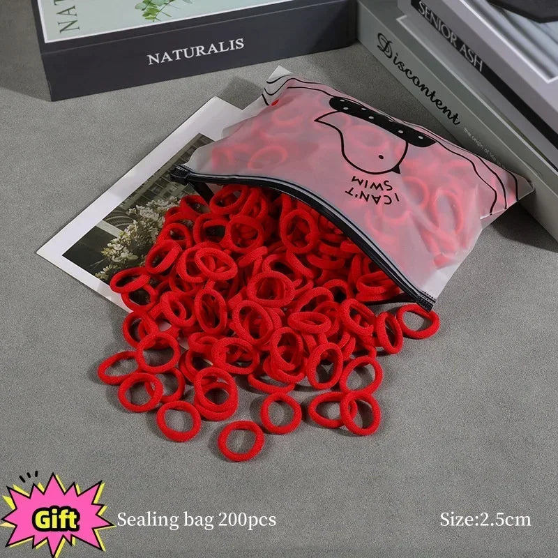 Gift Bag Hair Accessories Girls Bands Kids Rubber Elastique Cheveux Fille Cute Band Elastiques Baby Bandas Headbands Haargummi